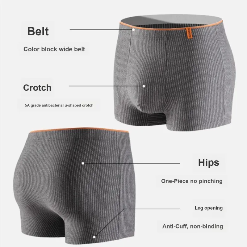 Cotton Shopping Underpants Men's 4 Pack-6