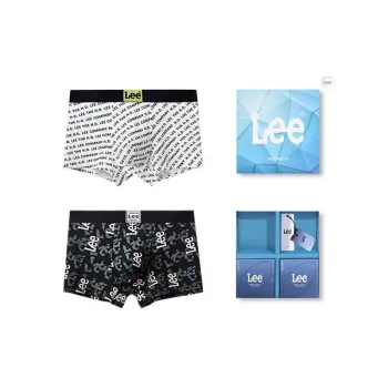 Lee Underpants Men's Gift Box Of 2 Strips
