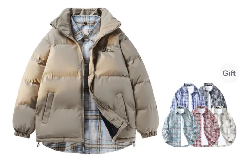 CSKS Puffer Jackets Unisex-71