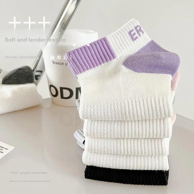Lan Miao No Show Socks Women's 10 Pack-5