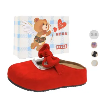 NTOZE Quiet Abrasion Resistant Closed Toe Slippers Women's