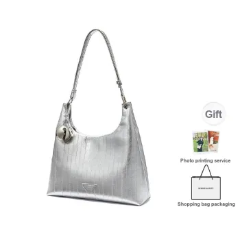 RED DRAGONFLY Cow Leather/PU Sweet Sister Bag Shoulder Bag Regular Women's Silver