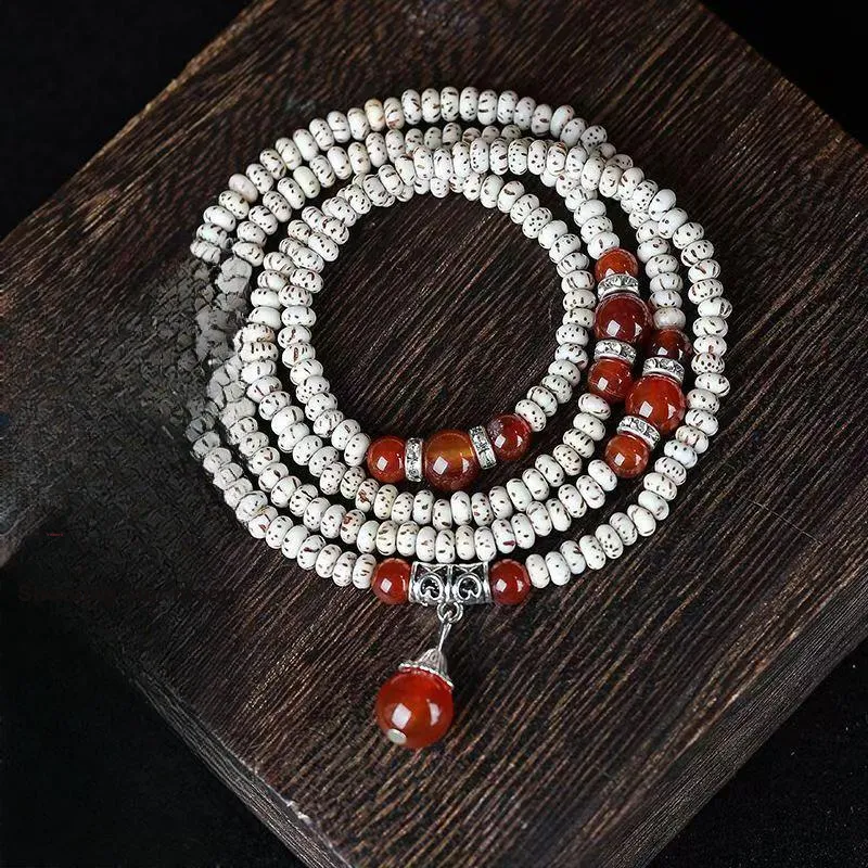JIUHUASHAN Star Moon Bodhi Seeds Bracelets Unisex-6