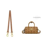 MCM Boston 1.1cm Width Yellow Brown 60cm[Underarm Strap]