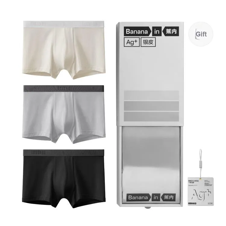 Bananain Boxer Shorts Men's 3 Pieces 6 Pieces Of Packing-6