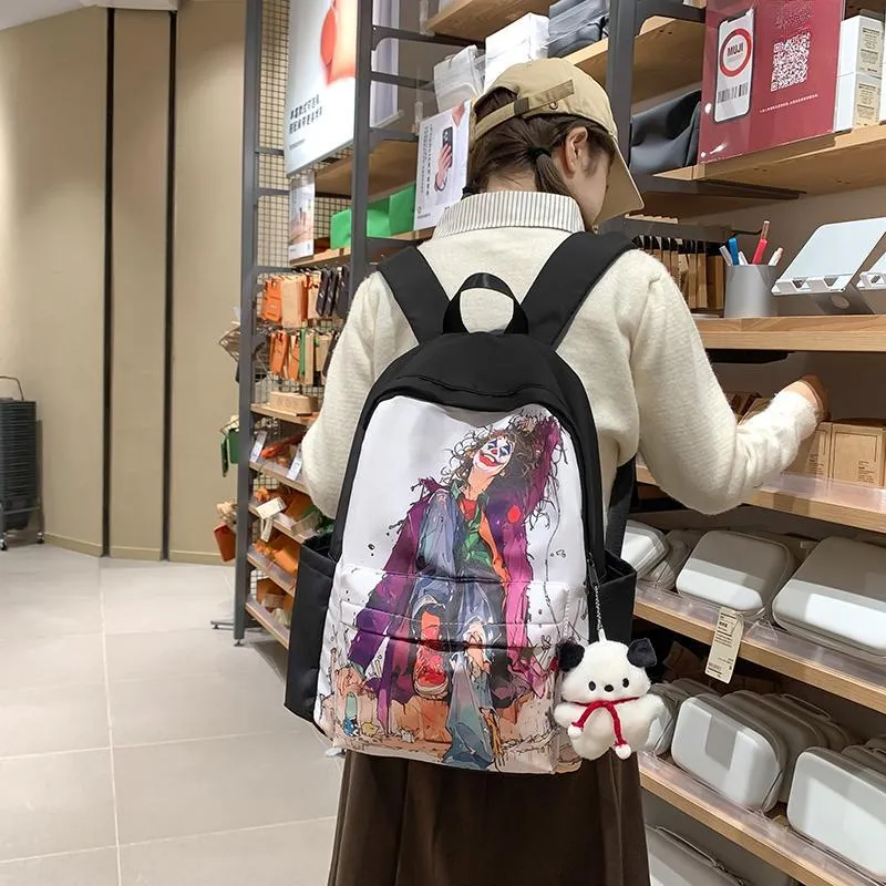 Vack Nylon Backpack Unisex Multicolor-2