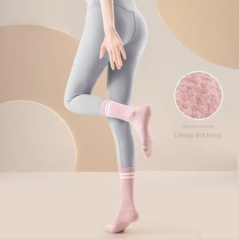 FUGEER x YUNDONGZHIJIA Mid Calf Socks Women's-60