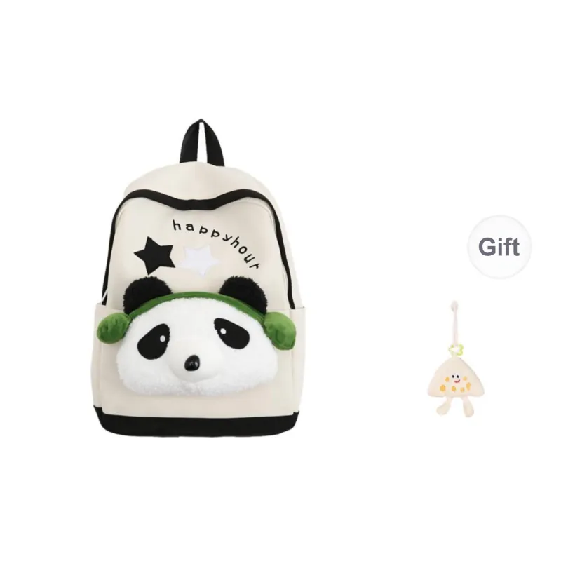 KAMLUI Nylon Backpack Unisex Black/Pink/Red/Blue-0