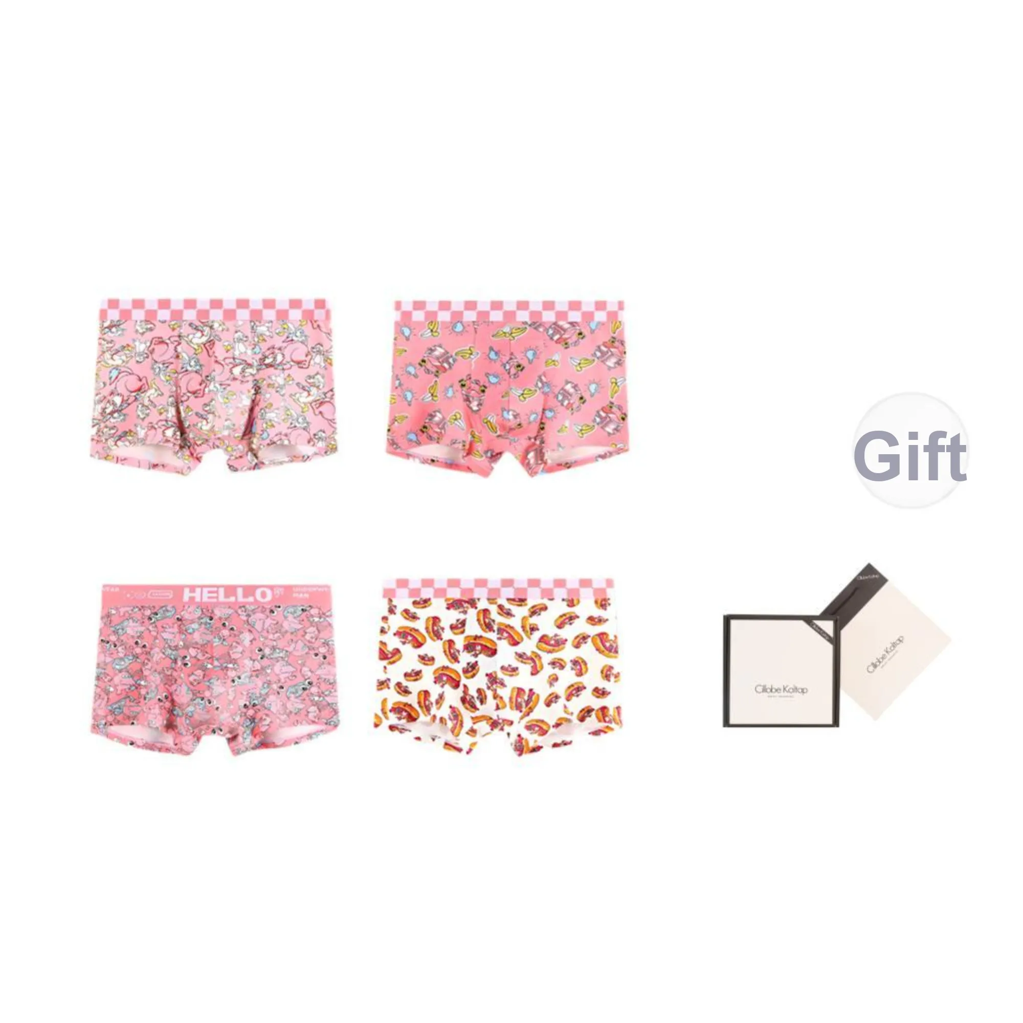 Inside The Orange Underpants Men's 4 Pack