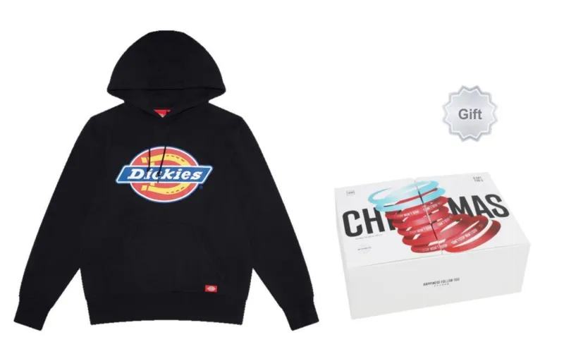 Dickies Sweatshirt Fall Unisex Black-5