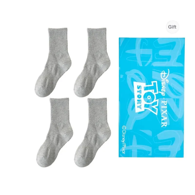 Disney Mid Calf Socks Unisex Gift Box Combination-7