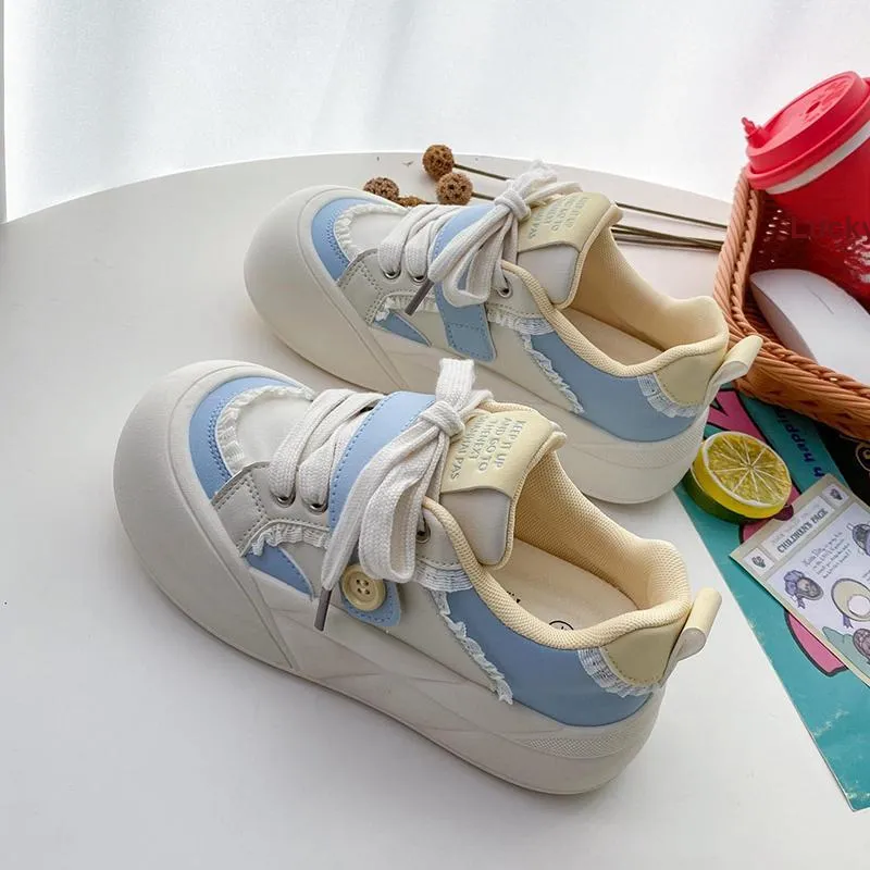 Than Than Me Slip Resistant Low Top Skateboard Shoes Women's-7