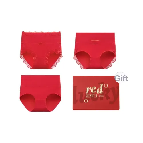 Red Bean Нижнее белье Женское 3 упаковки в подарочной коробке