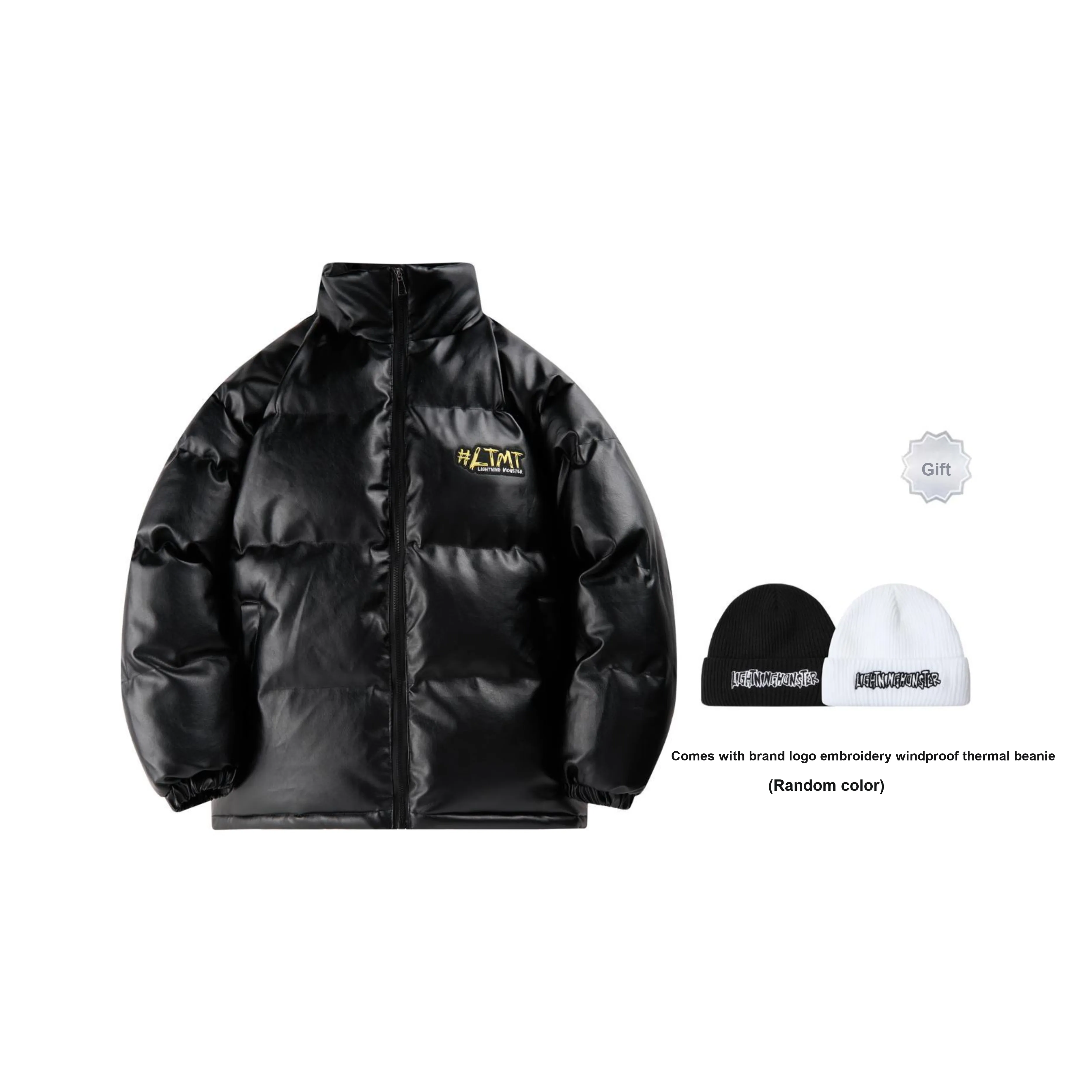 LIGHTNING MONSTER Унисекс Объемные куртки (пуховики)