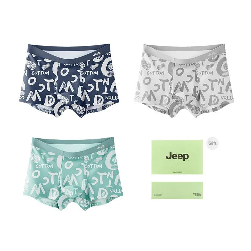 Jeep Underpants Men's Box 3 Pack-10