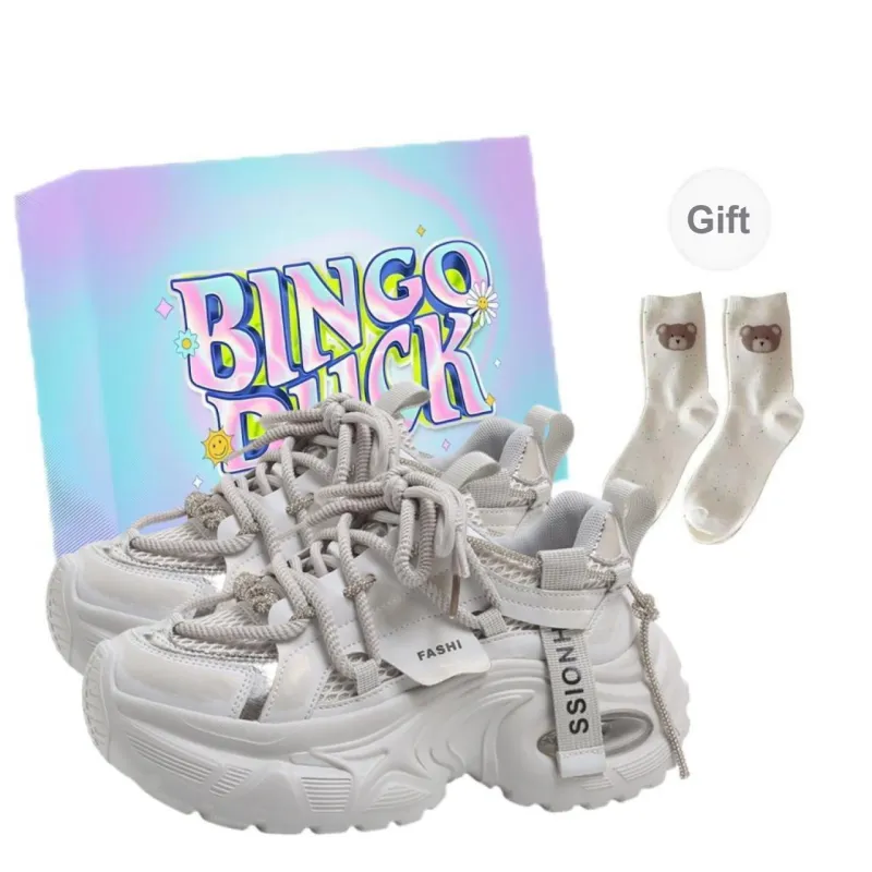 BINGO DUCK Chunky Sneakers Women's-6