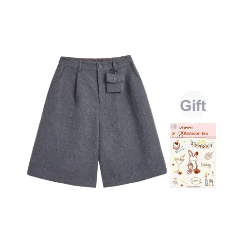 ZIHAN Темно-серые Повседневные Шорты для Женщин