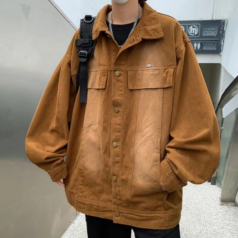 FA2LO Denim Jacket Unisex Brown-6