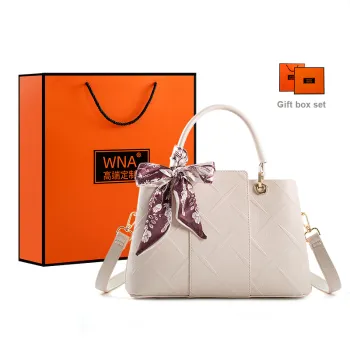 Vigno Synthetic Leather Shoulder Bag Crossbody Bag Handbag Regular Women's Ecru