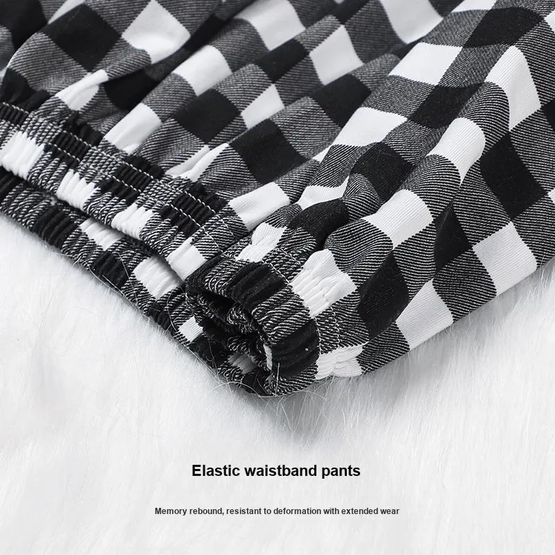 Ordifen Pajama Pants Women's Black-2