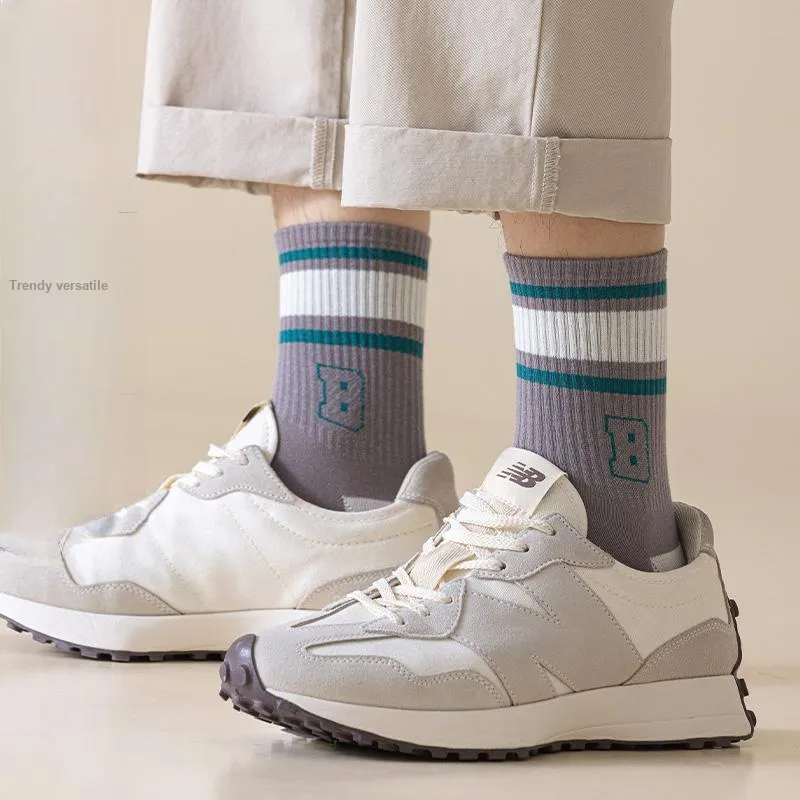 Lan Miao Mid Calf Socks Men's 5 Pack-2