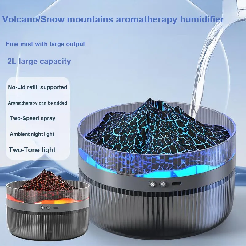 Snow Bunches Minimalist Modern, Creative Accessory Humidifier-3