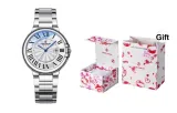 Heart-Fluttering Box-9157 Steel-Women's