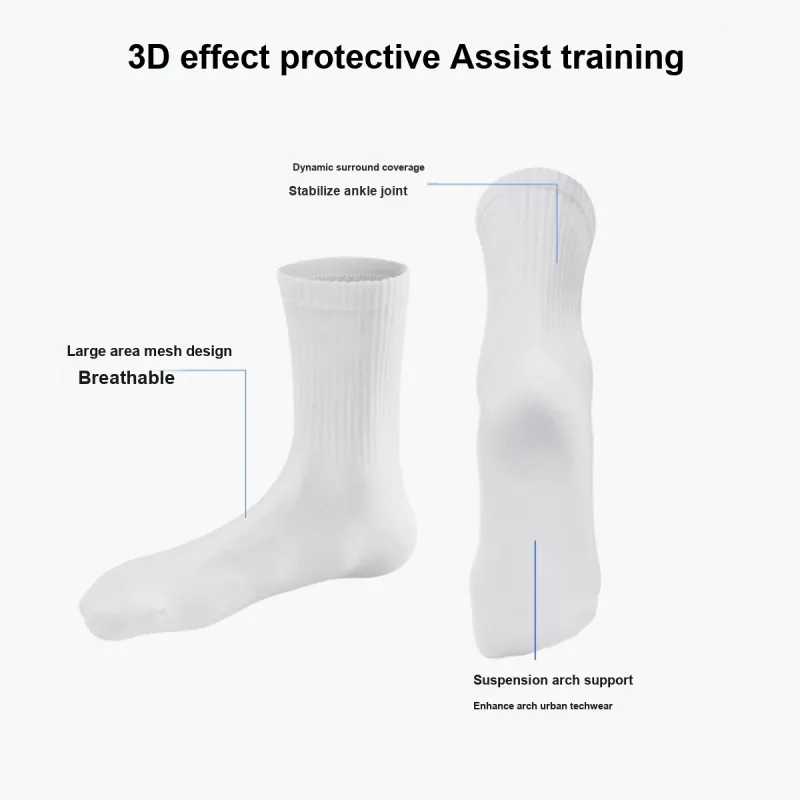 I.t.b Basketball Socks Unisex 5 Pack-4