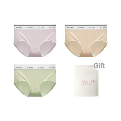 Red Bean Нижнее белье Женское Сумка для покупок 3 упаковки