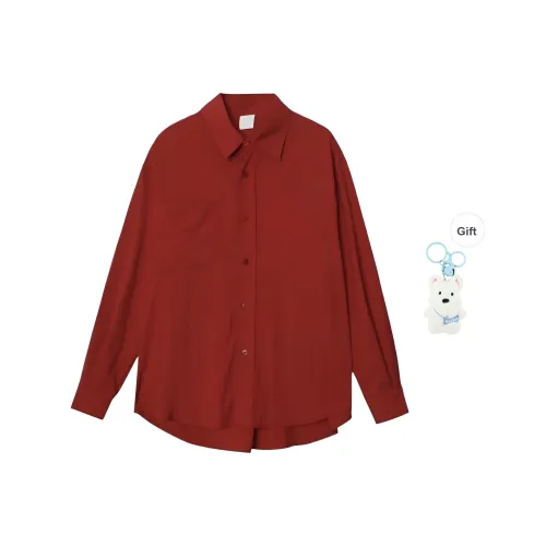 RDRE Красный + Розыгрыш Женские Рубашки