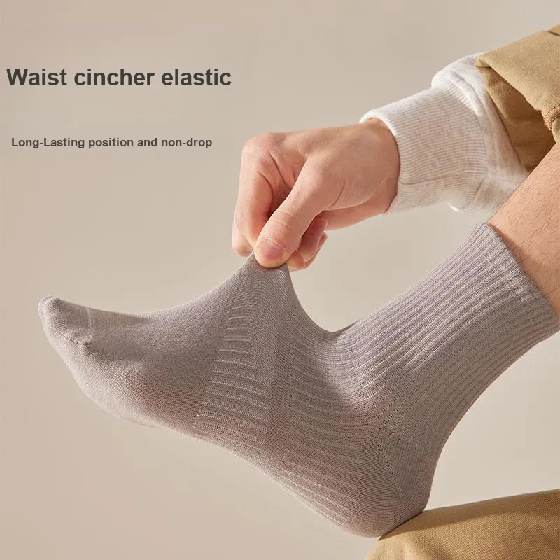H YXIANG Mid Calf Socks Men's Combo Set-2