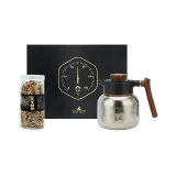 800ML Double-Layer Pure Titanium Infused Tea+100 G Aged Tangerine Peel Shreds
