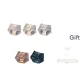 5F Cherry Blossom Pink+Pear Skin+Oubo Silver+Jam Coffee+Dark Denim Blue