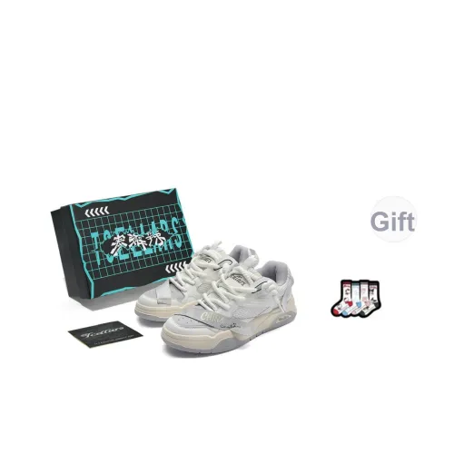 TCELLARS MID Топ Скейтборд Кроссовки Унисекс Pearl White Коробка Лимитированная Серия