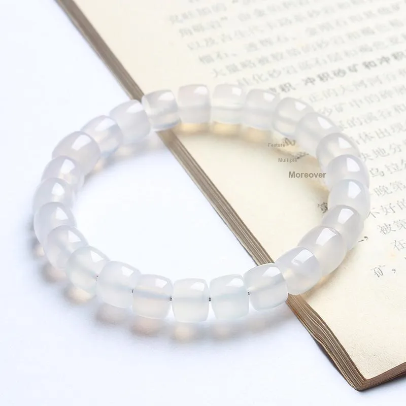 Reiki Agate Jade Bracelets Women's-4