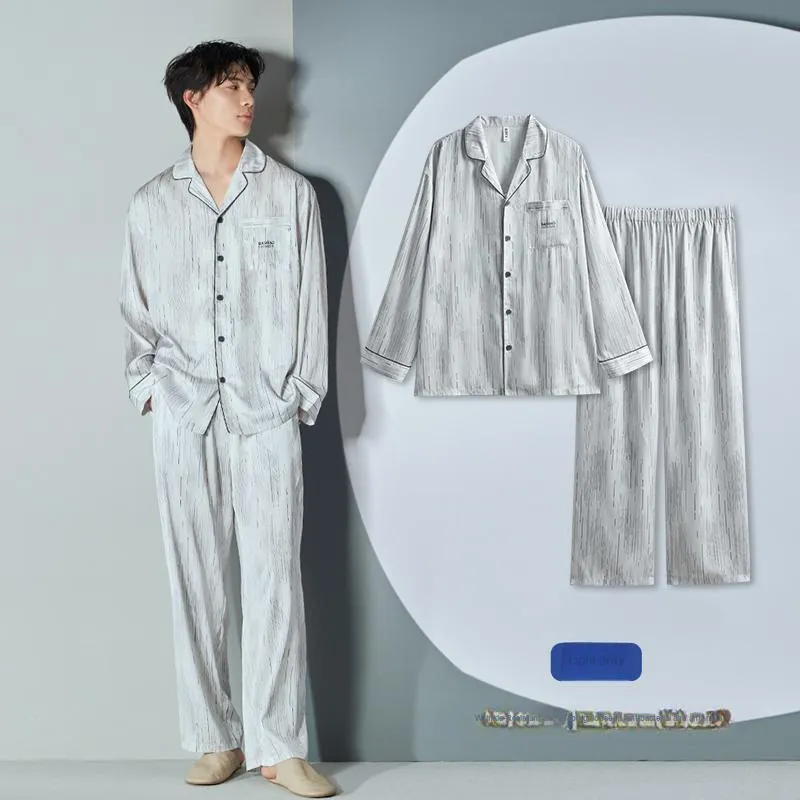 Peninsula City Pajama Set Essentials For Students And Office Workers Men's-1