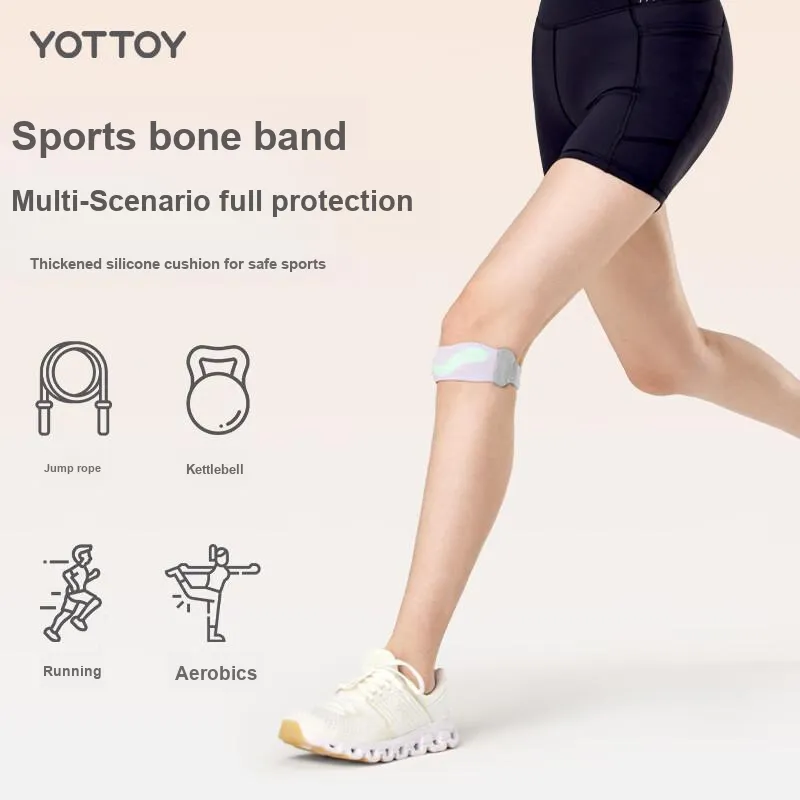 YOTTOY Knee Pads Running Unisex Silicone-6