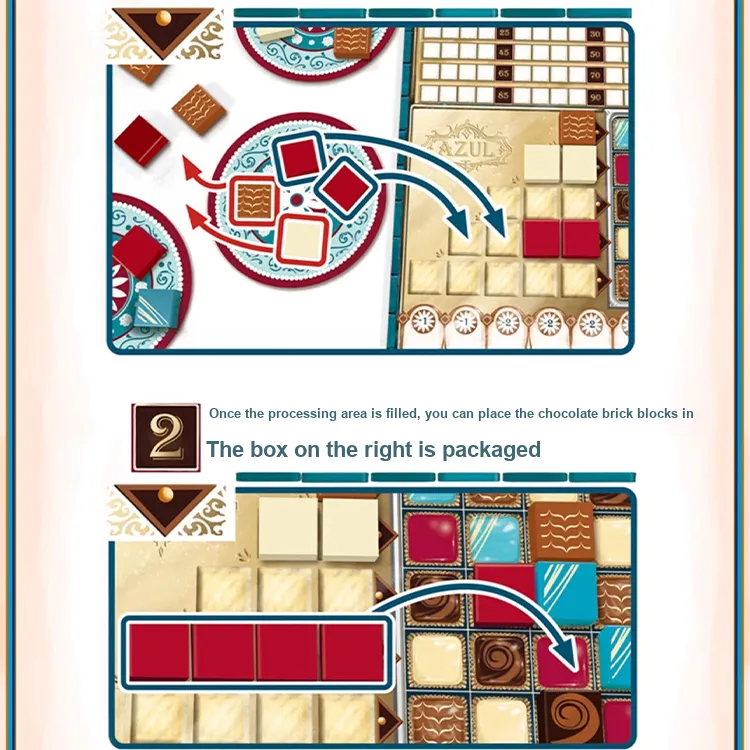 ASMODEE Tales Of Floral Pavers Exquisite Craftsmanship Chinese Edition Board Games-2
