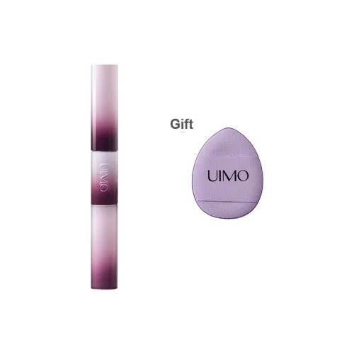 UIMO Двойная головка Жидкость Румяна Длинное Сохранение Легко Смесь Корректирующий Тон Кожи Естественный Цвет лица Длинное Сохранение