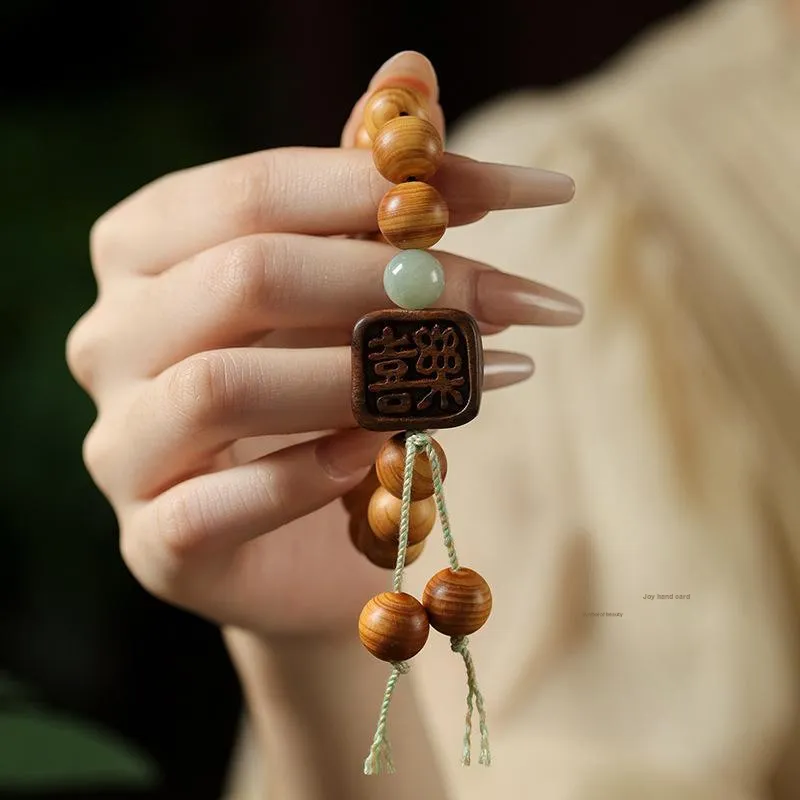 HANCANG Thuja Single Wrap Beaded Bracelet Unisex-9