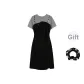Black+Hair Tie (Comes with)