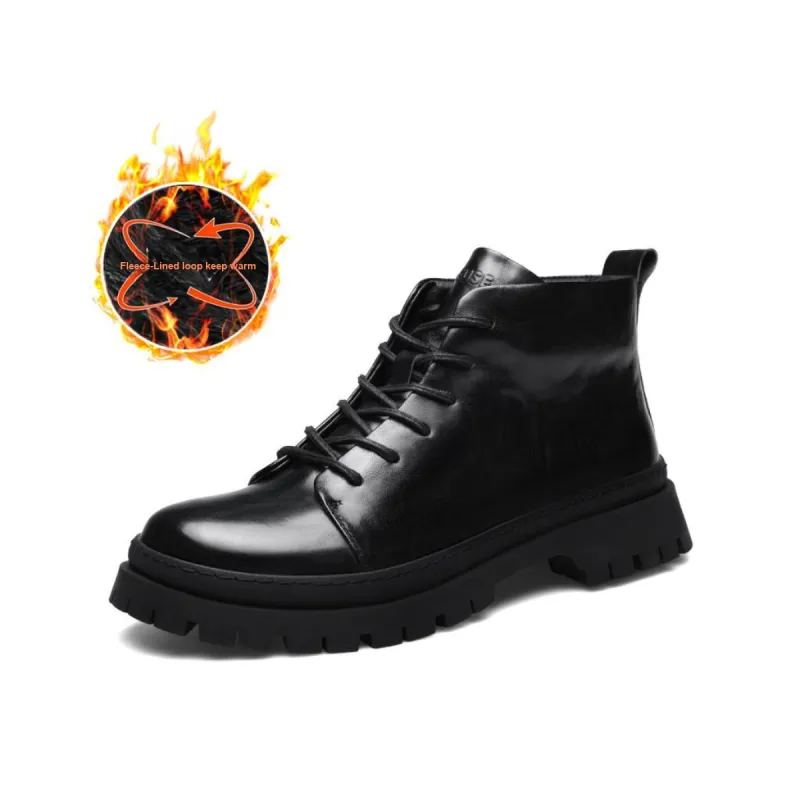 D FUSE SCANDINAVIA Ankle Boots Men's Black-6