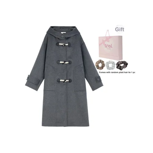 Snbl Серое Женское Пальто