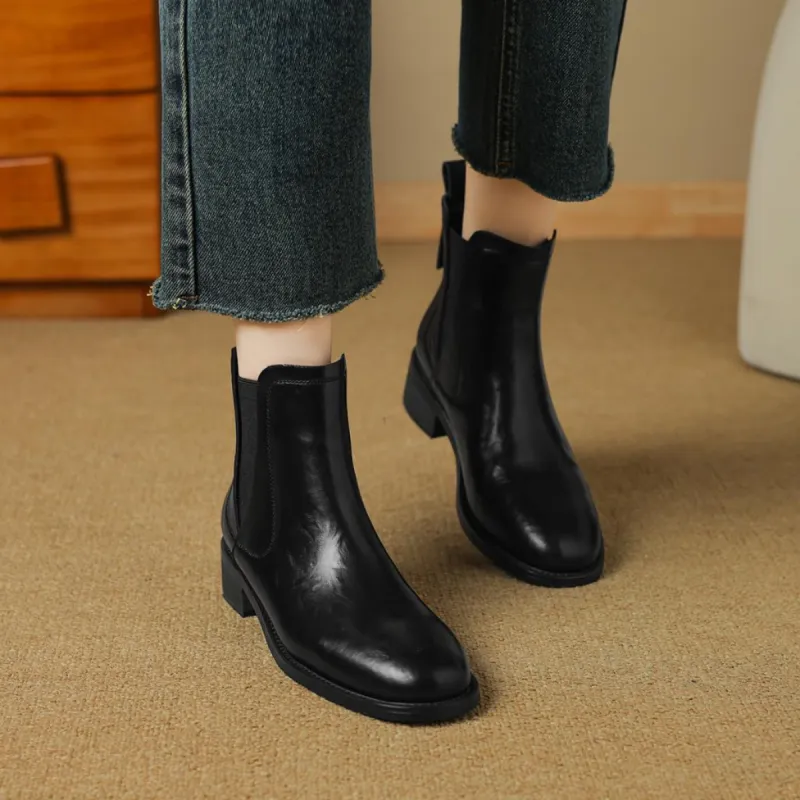 D FUSE SCANDINAVIA Chelsea Boots Women's Black-5