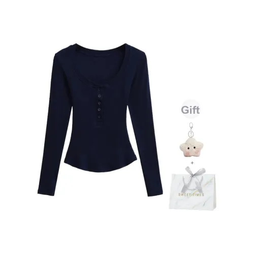 EVPGB Темно-синий женский трикотаж