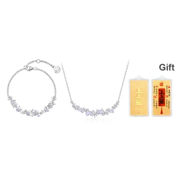 FANCI Wisteria Flower Series S925 Silver Bracelets Women's