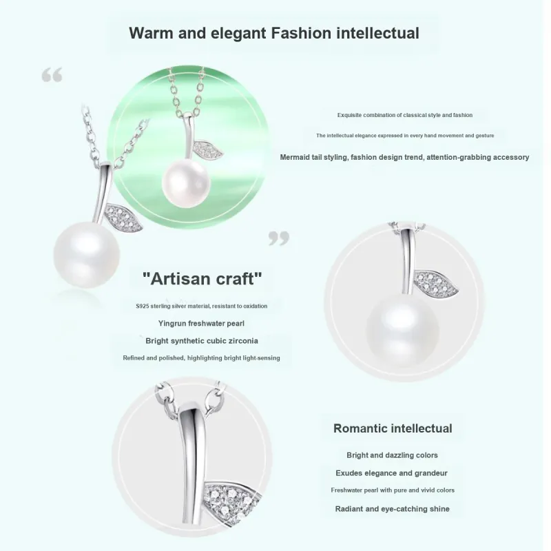 LAOMIAO Pearl Necklaces Women's-4