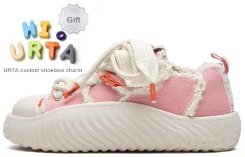 URTA Paramecium Series Skateboard Shoes Women's Low Top White