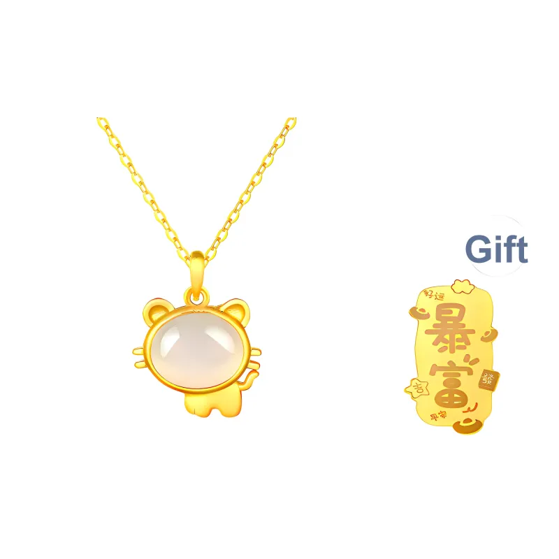 CHAOHONGJI Chalcedony Necklaces Women's-0