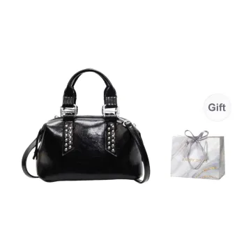 Miss Angel PU Crossbody Bag, Handbag Regular Women's Black Burgundy Coffee